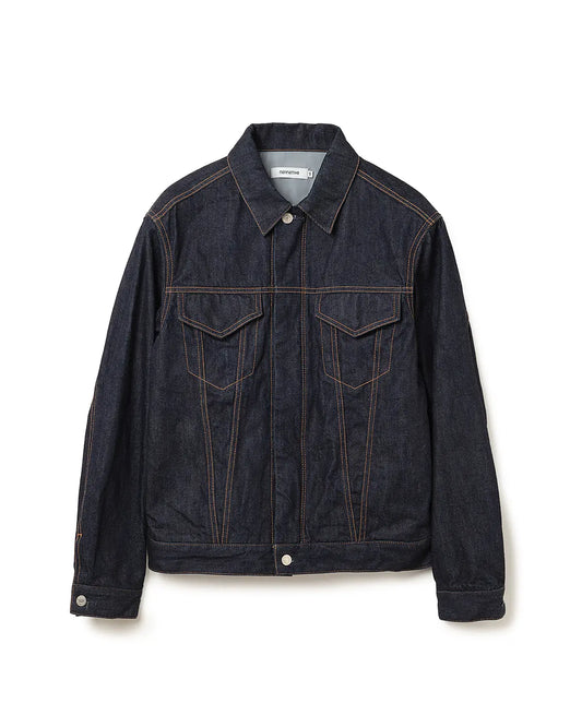 TRUCKER BLOUSON COTTON 11.5oz DENIM OW WITH WINDSTOPPER®