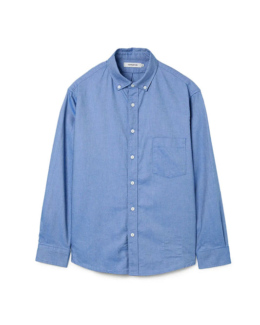 DWELLER B.D. L/S SHIRT COTTON OXFORD