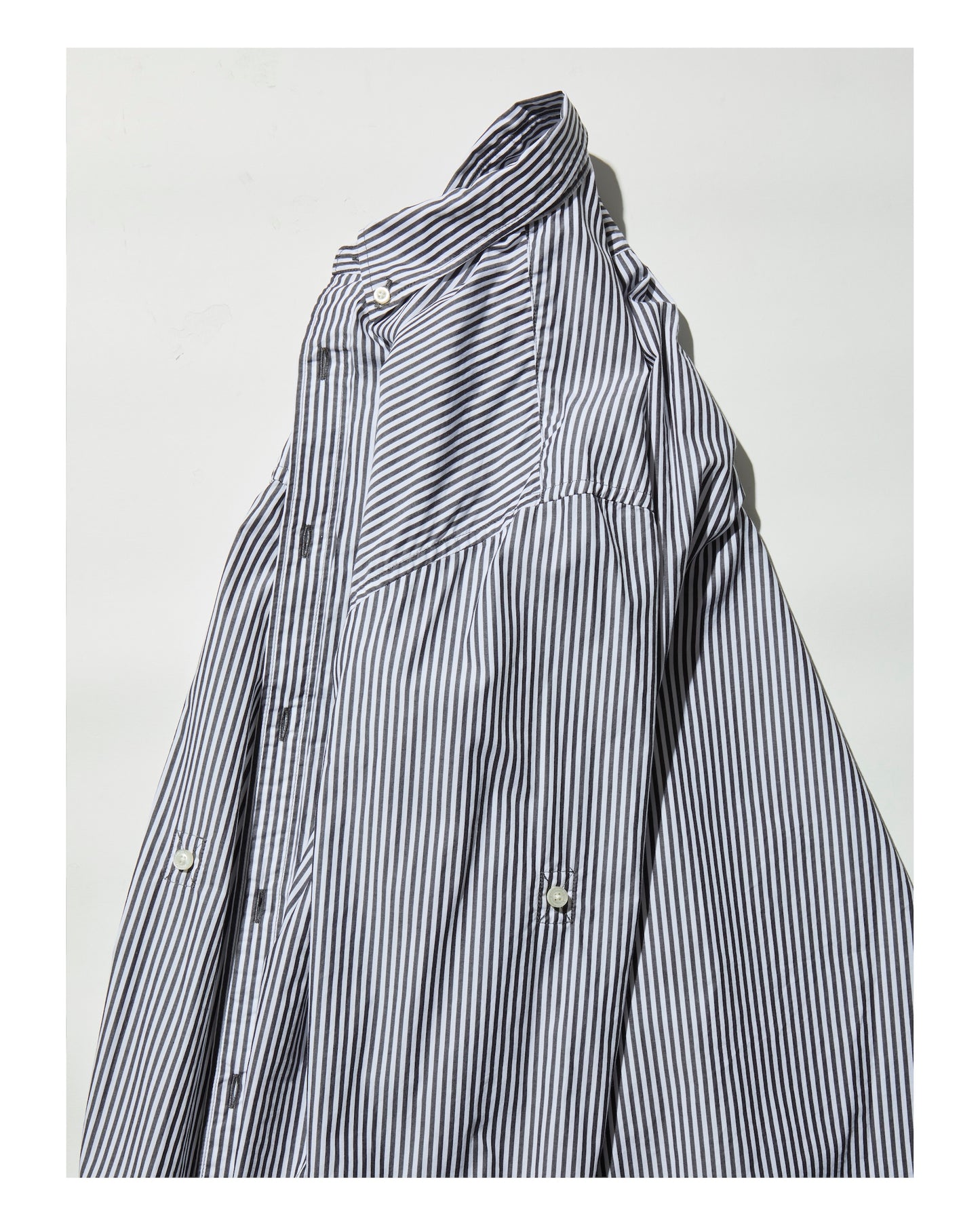 OFFICER B.D. L/S SHIRT COTTON LONDON STRIPE