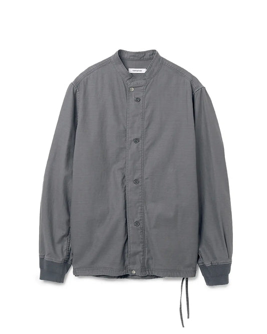 TROOPER SHIRT JACKET COTTON BACKSATIN PIGMENT DYE
