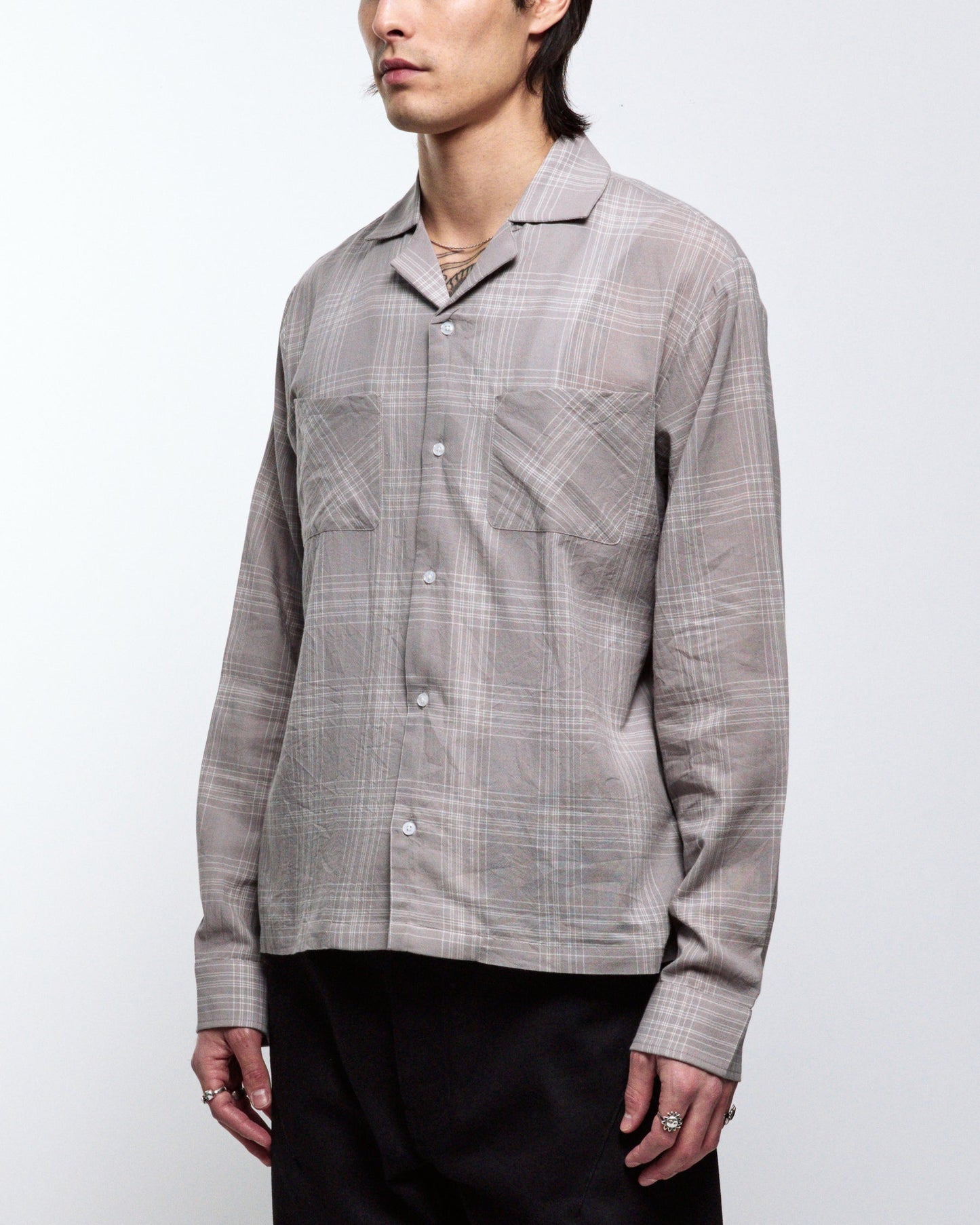 50S SPREAD COLLAR LS SHIRT