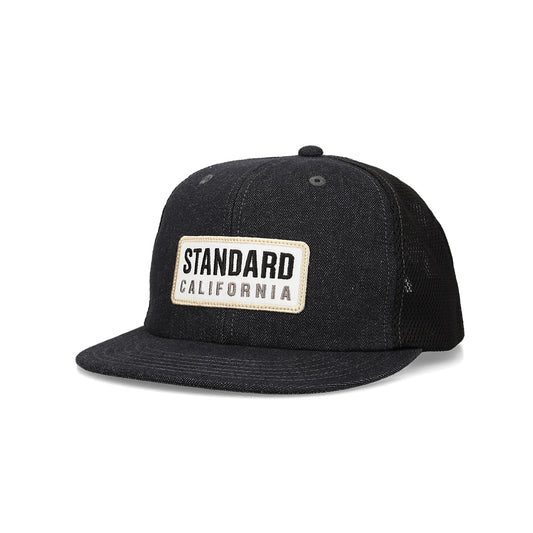 SD Box Logo Patch Denim Mesh Cap