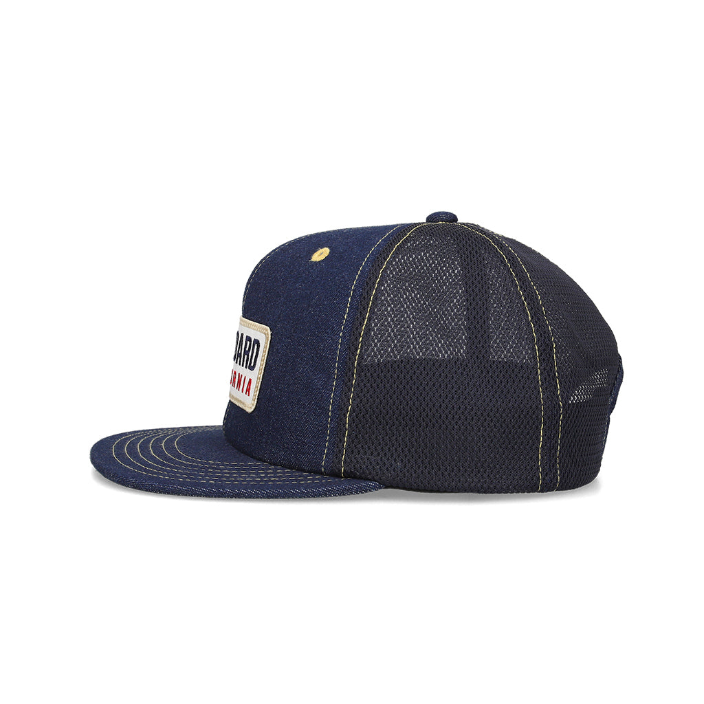 SD Box Logo Patch Denim Mesh Cap