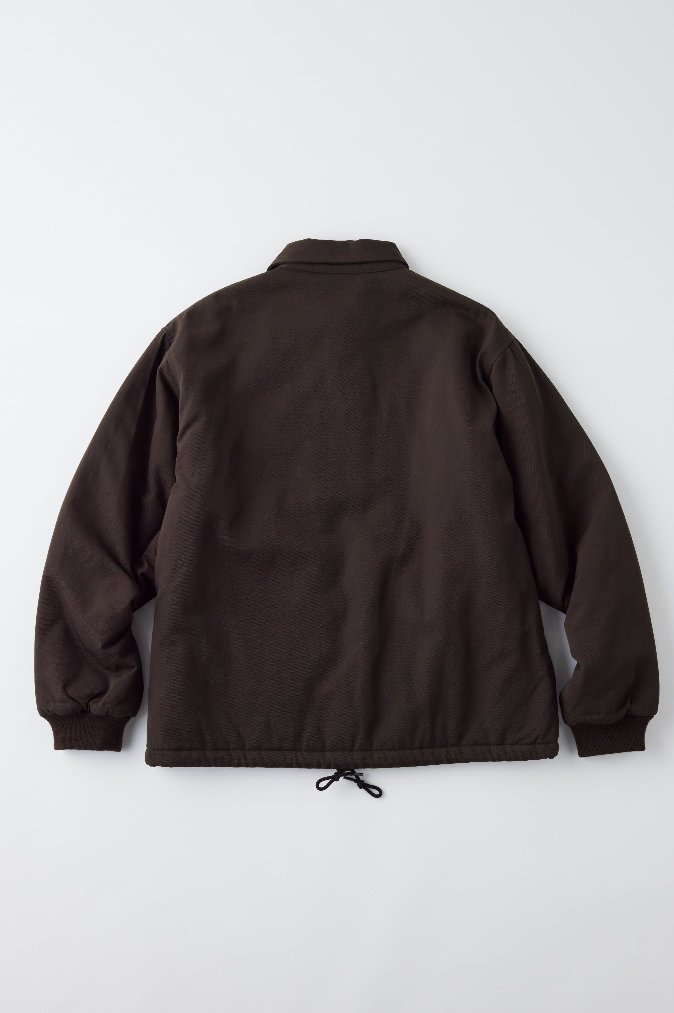 WOOL GABARDINE PADDING COACH JACKET 15367