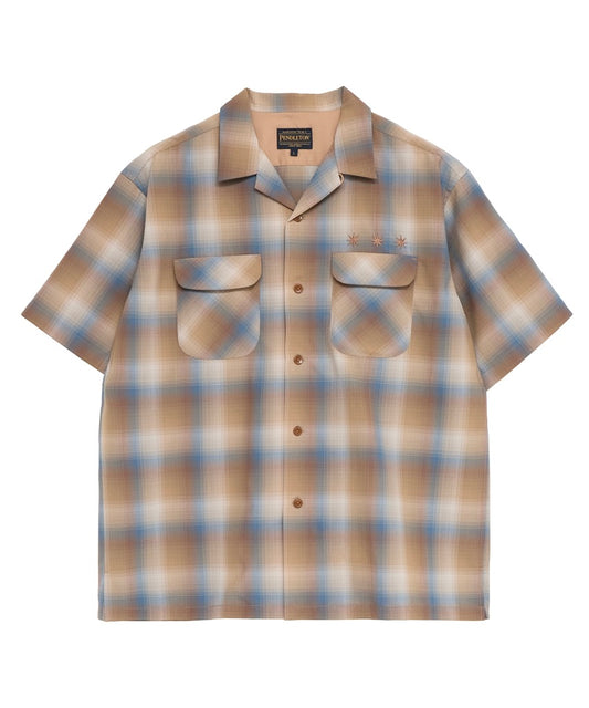 【PENDLETON×GDC】Open Collar Shirt S／S