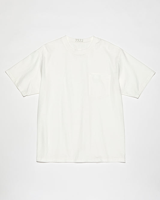 POCKET TEE SHIRT OFF/WHITE