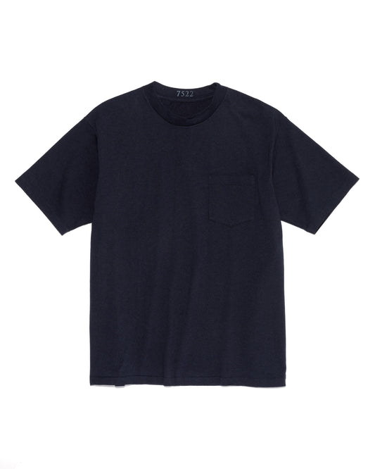 POCKET TEE SHIRT "NAVY"