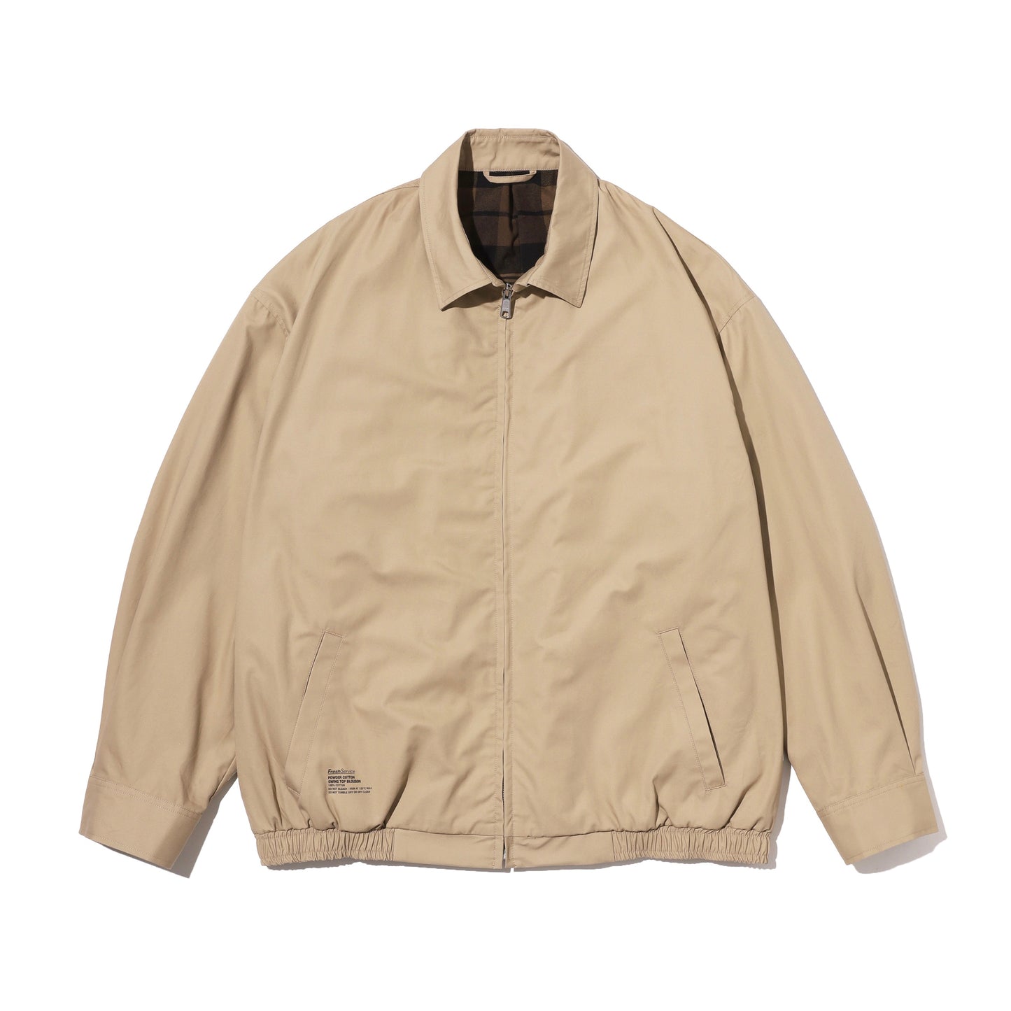 POWDER COTTON SWING TOP BLOUSON