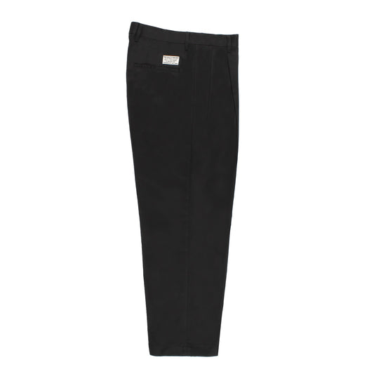 DOUBLE PLEATED CHINO TROUSERS