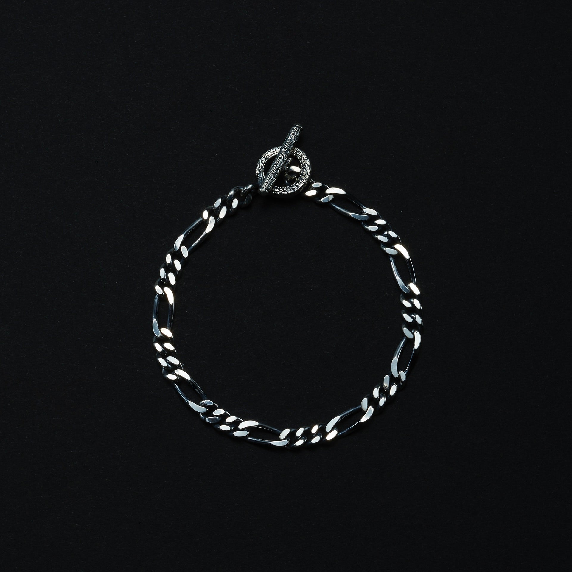 Figaro Wide Chain Bracelet / ブレスレット Figaro Wide Chain Bracelet – TIME AFTER TIME