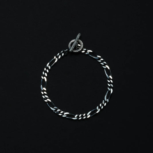 Figaro Wide Chain Bracelet