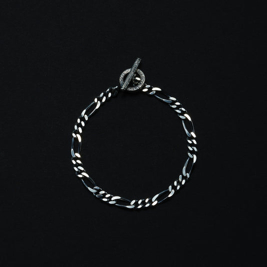 Figaro Wide Chain Bracelet