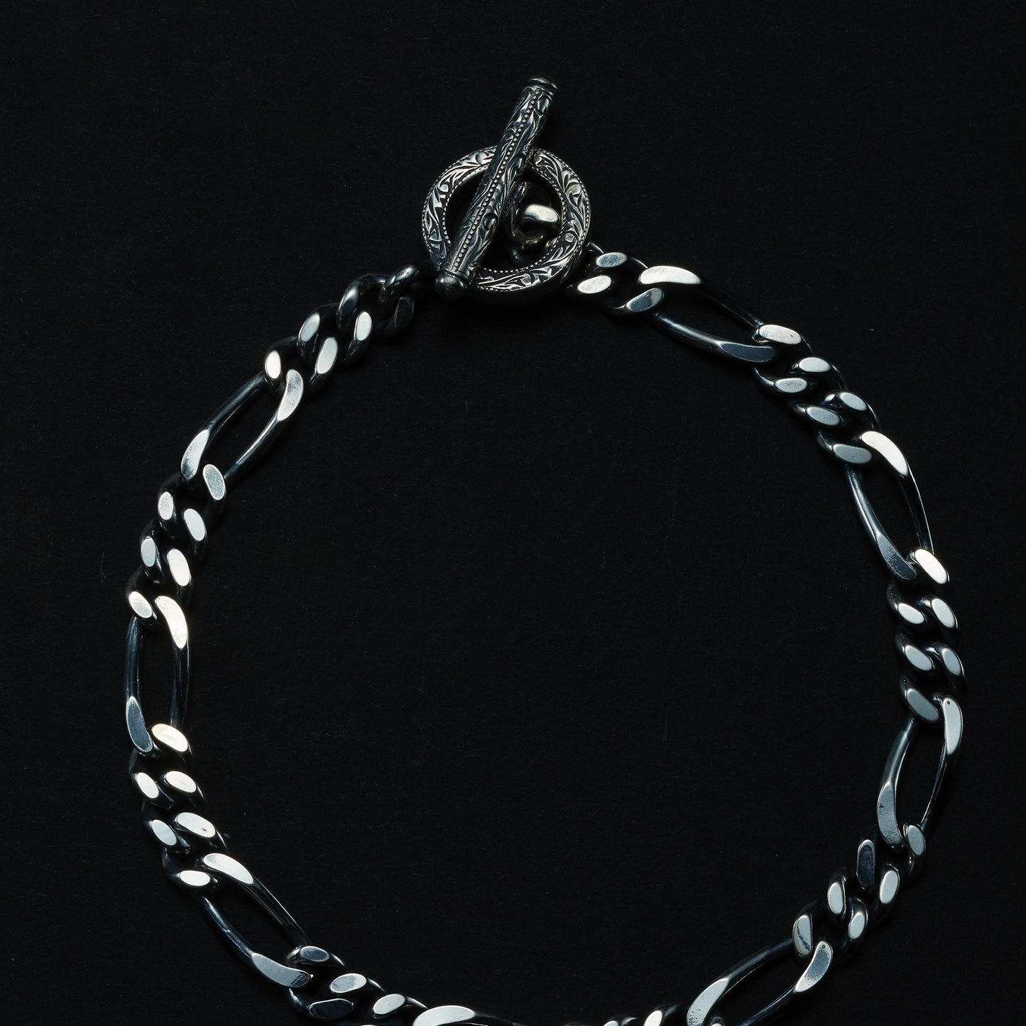 Figaro Wide Chain Bracelet