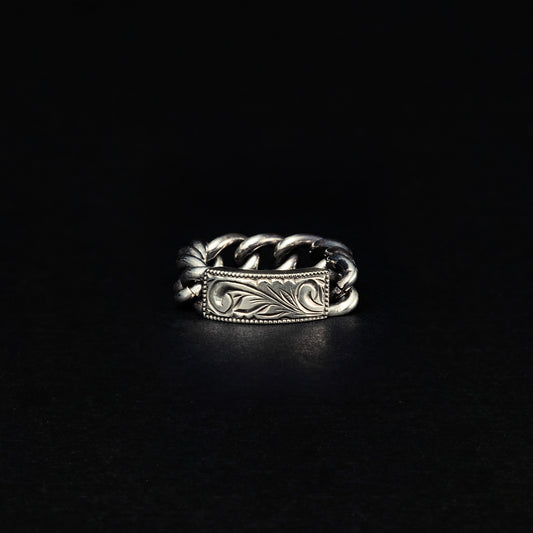 Engraved ID Ring