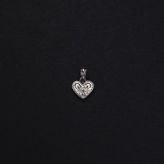 Engraved Heart Pendant