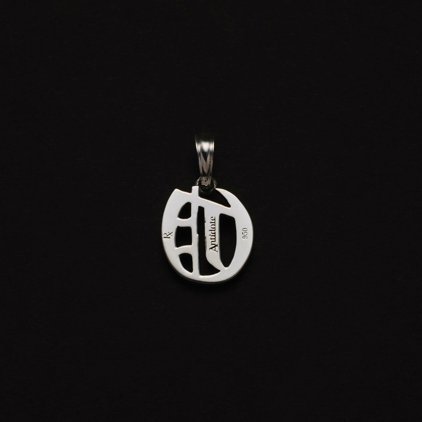 Engraved Initial Pendant