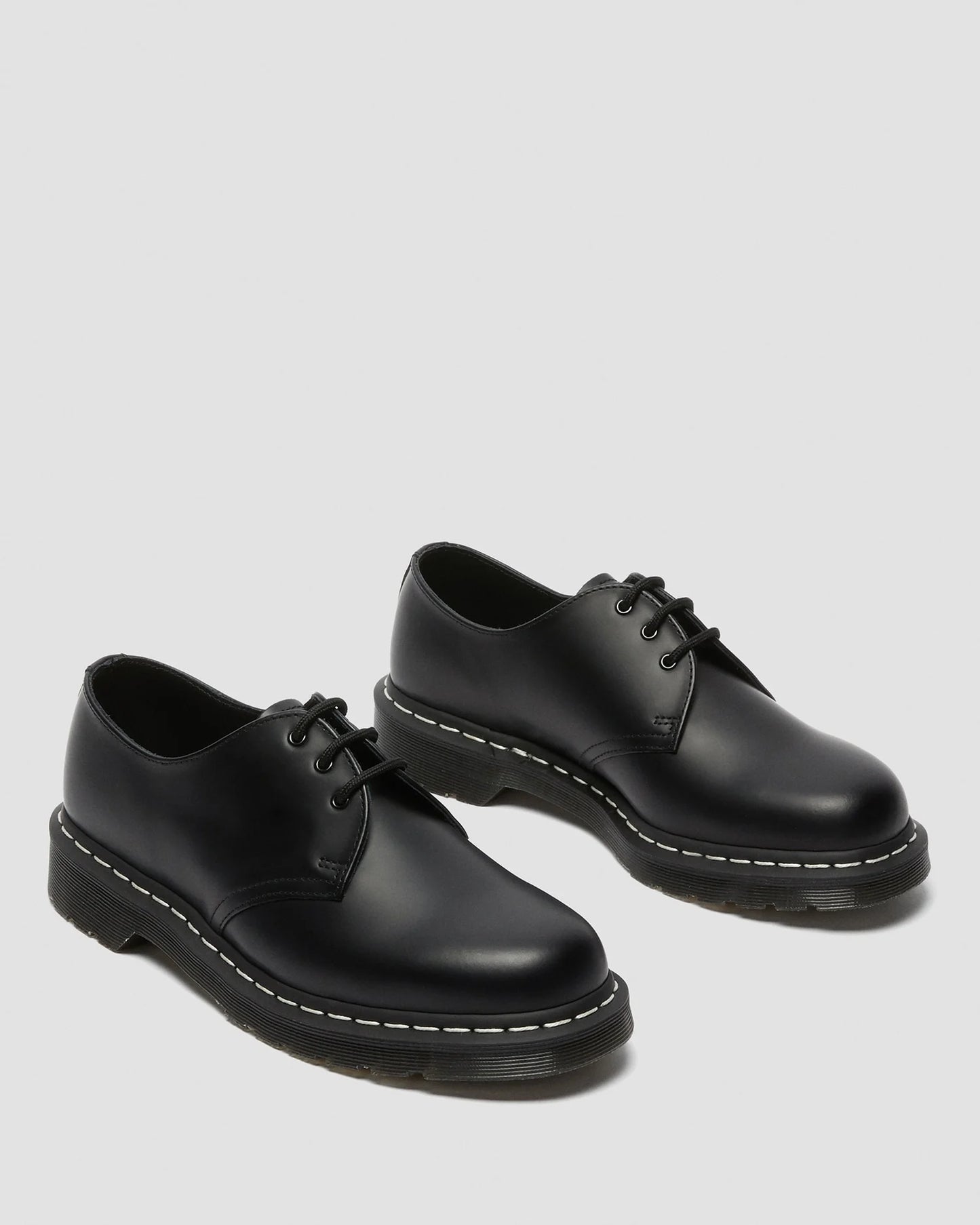1461 WHITE STITCH 3HOLE SHOES