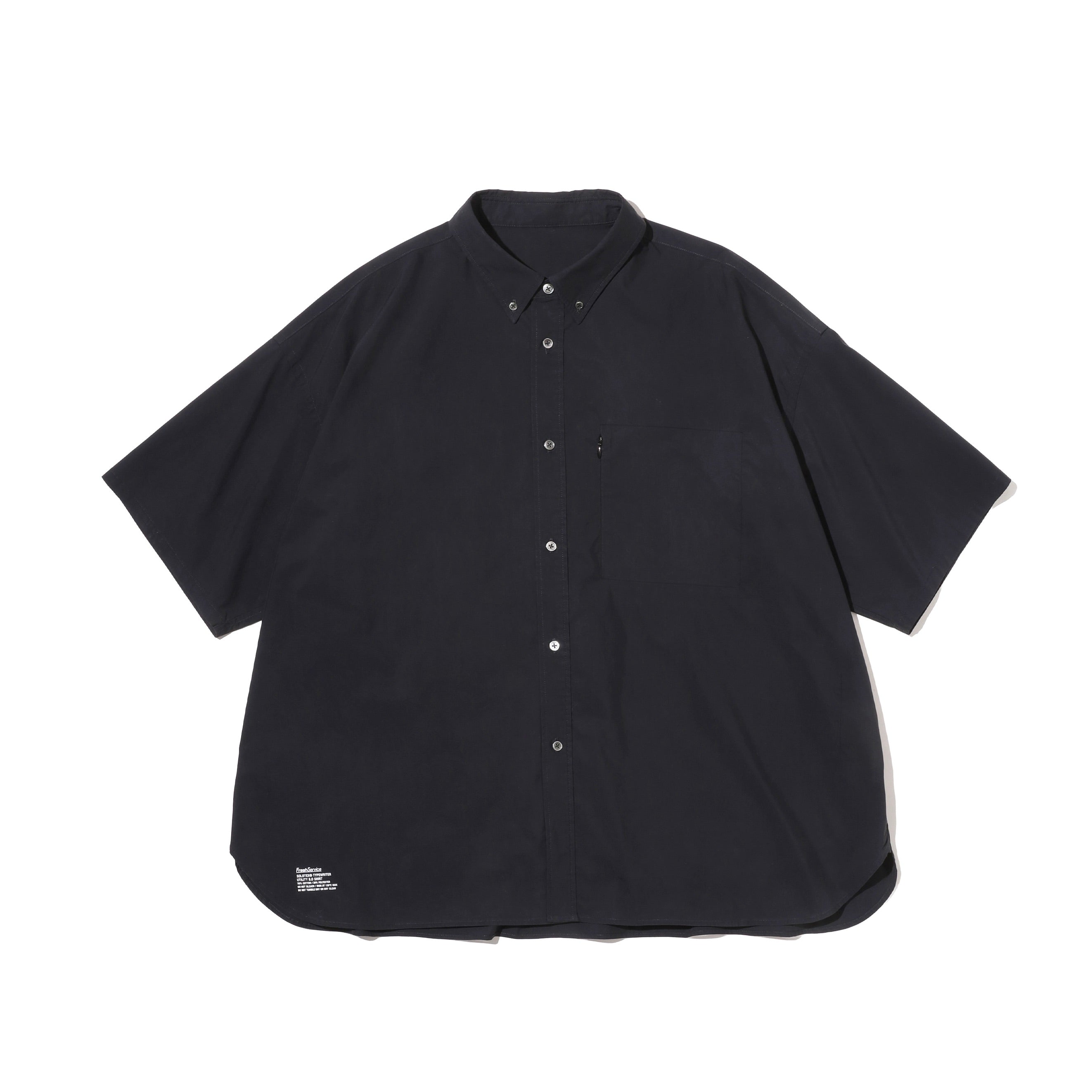 SOLOTEX®TYPEWRITER S/S B.D SHIRT BLACK SOLOTEX® TYPEWRITER UTILITY S/S B.D SHIRT – TIME AFTER TIME