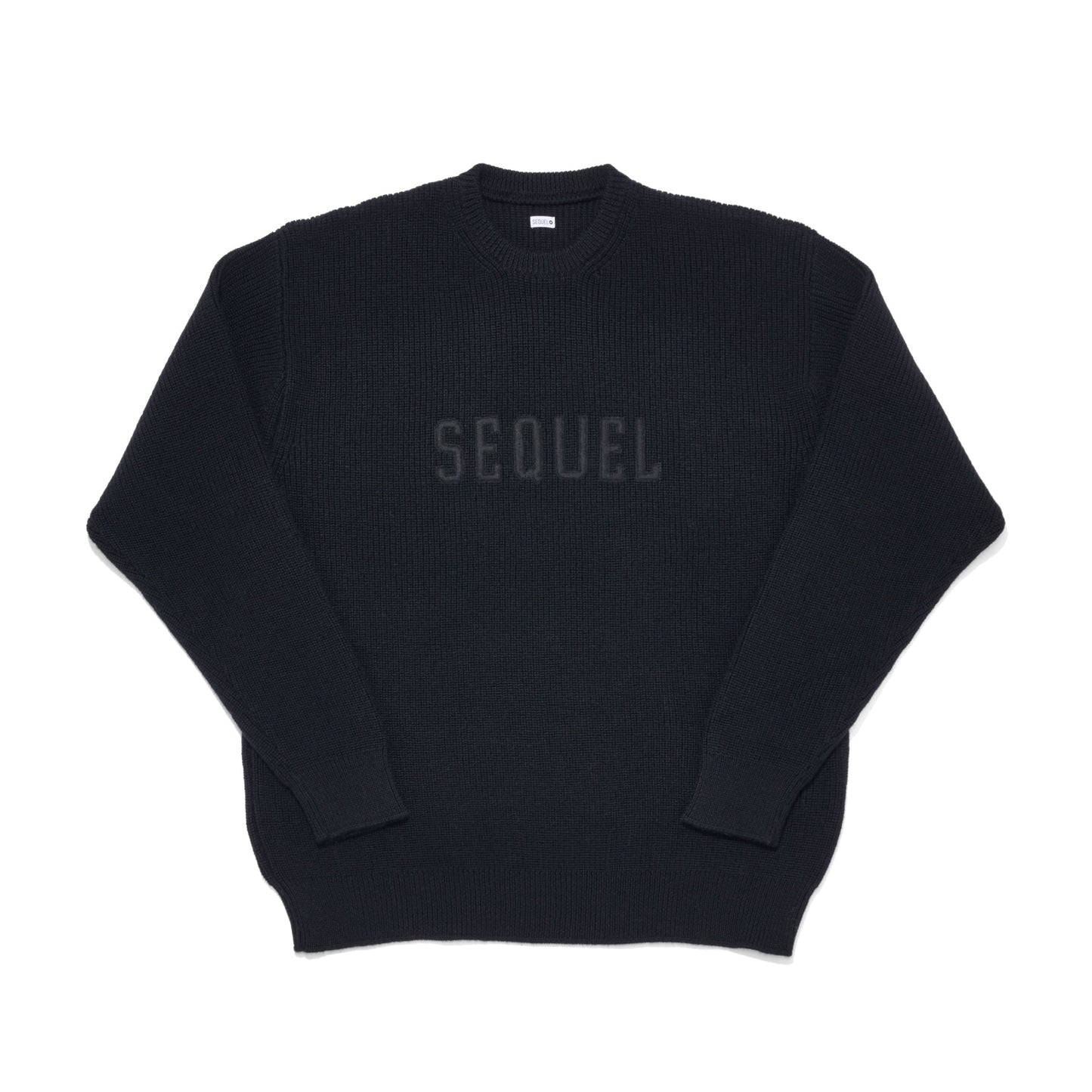 LOW GAUGE CREW NECK KNIT