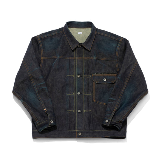 "FRAGMENT × SEQUEL" RIGID SOLID BODY DENIM JACKET