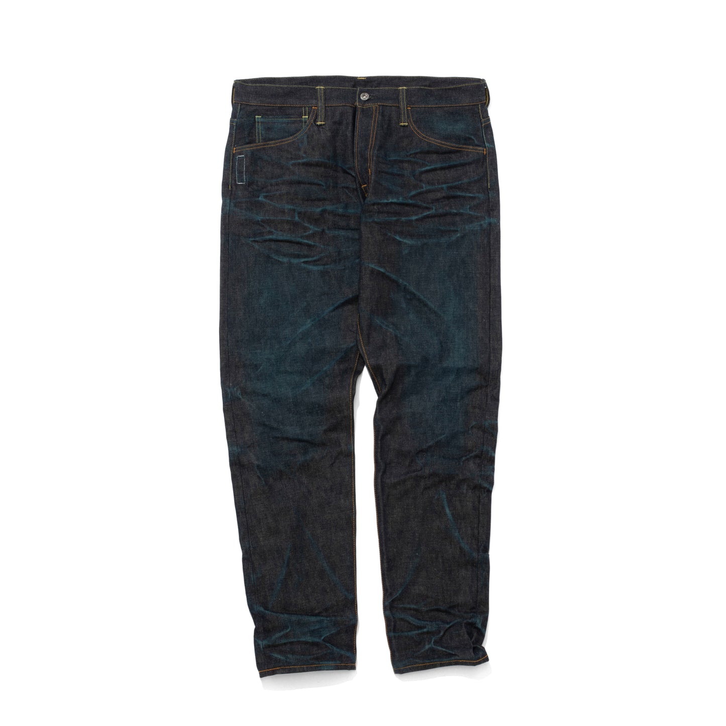 "FRAGMENT × SEQUEL" RIGID SOLID BODY DENIM PANTS