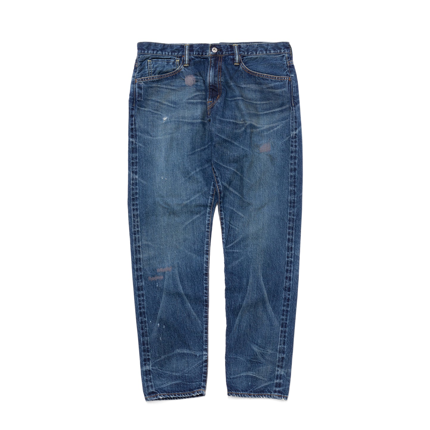 "FRAGMENT × SEQUEL" DAMAGE DENIM PANTS