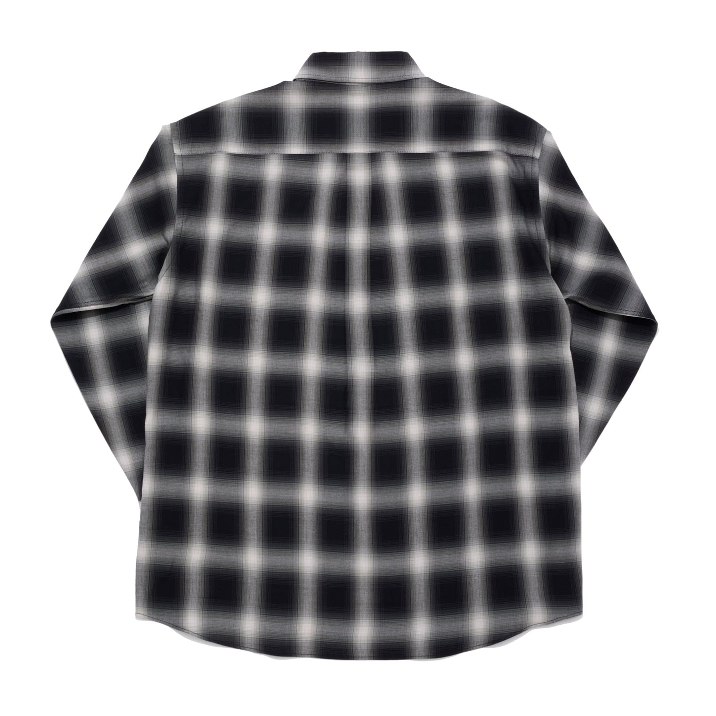 OMBRE CHECK BIG SIZE SHIRT