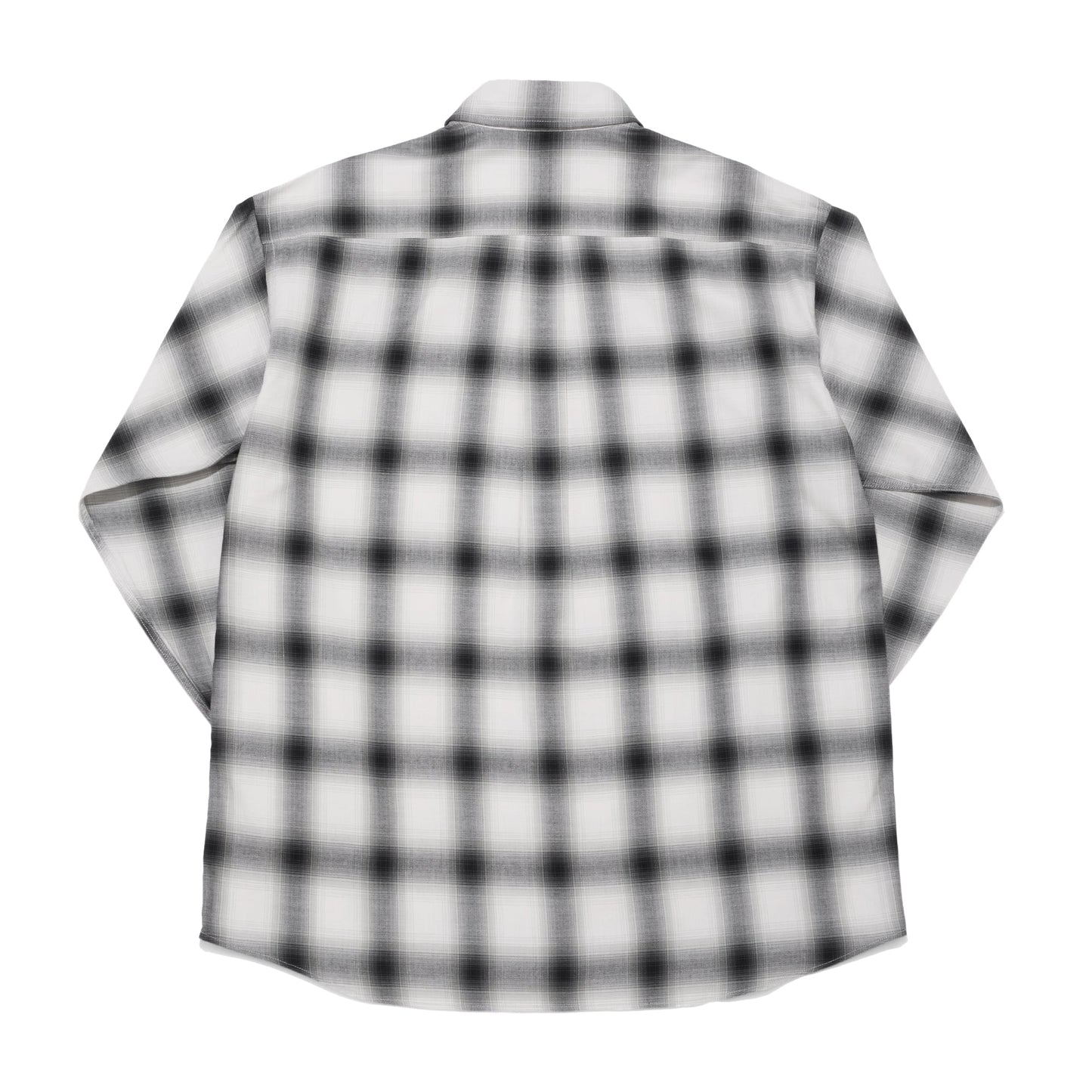 OMBRE CHECK BIG SIZE SHIRT