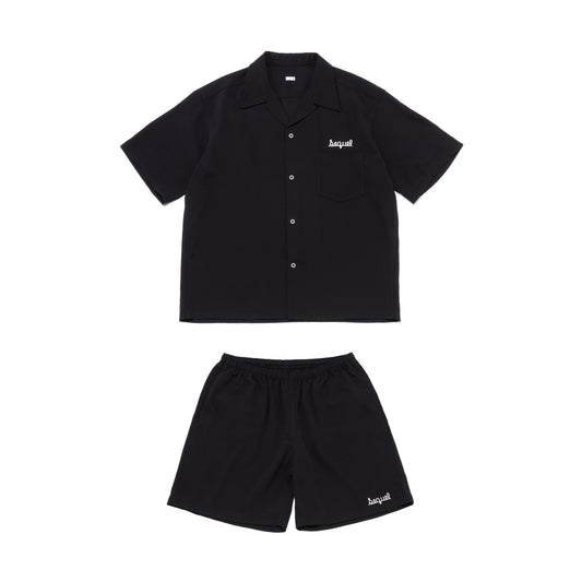 SET UP OPEN COLLAR SHIRT & SHORTS