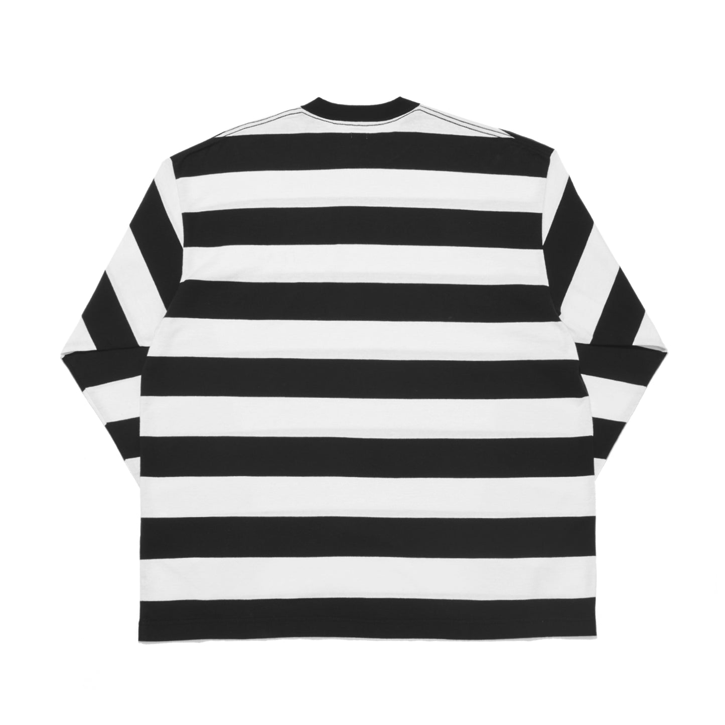 BORDER LONG SLEEVE T-SHIRT