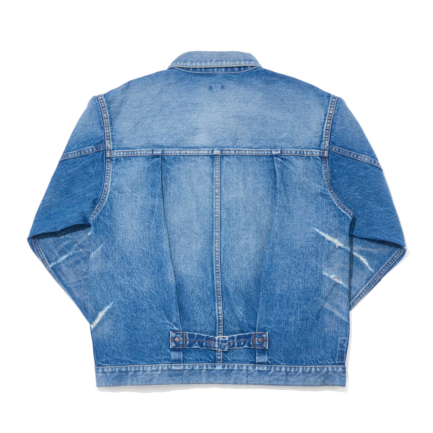 "FRAGMENT × SEQUEL" DAMAGE DENIM JACKET