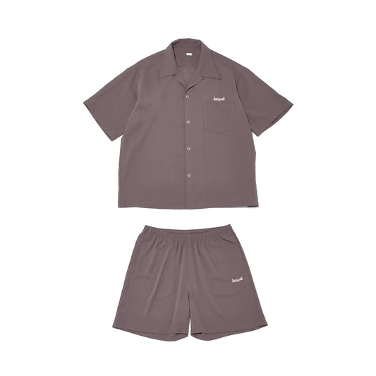 SET UP OPEN COLLAR SHIRT & SHORTS