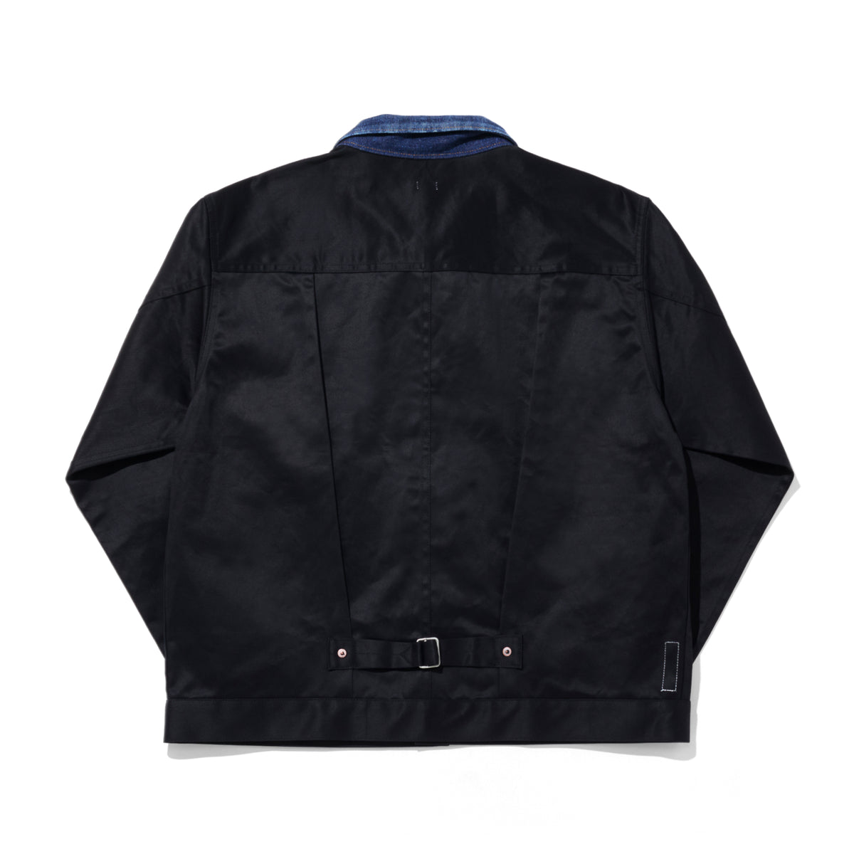 DENIM COLLAR JACKET