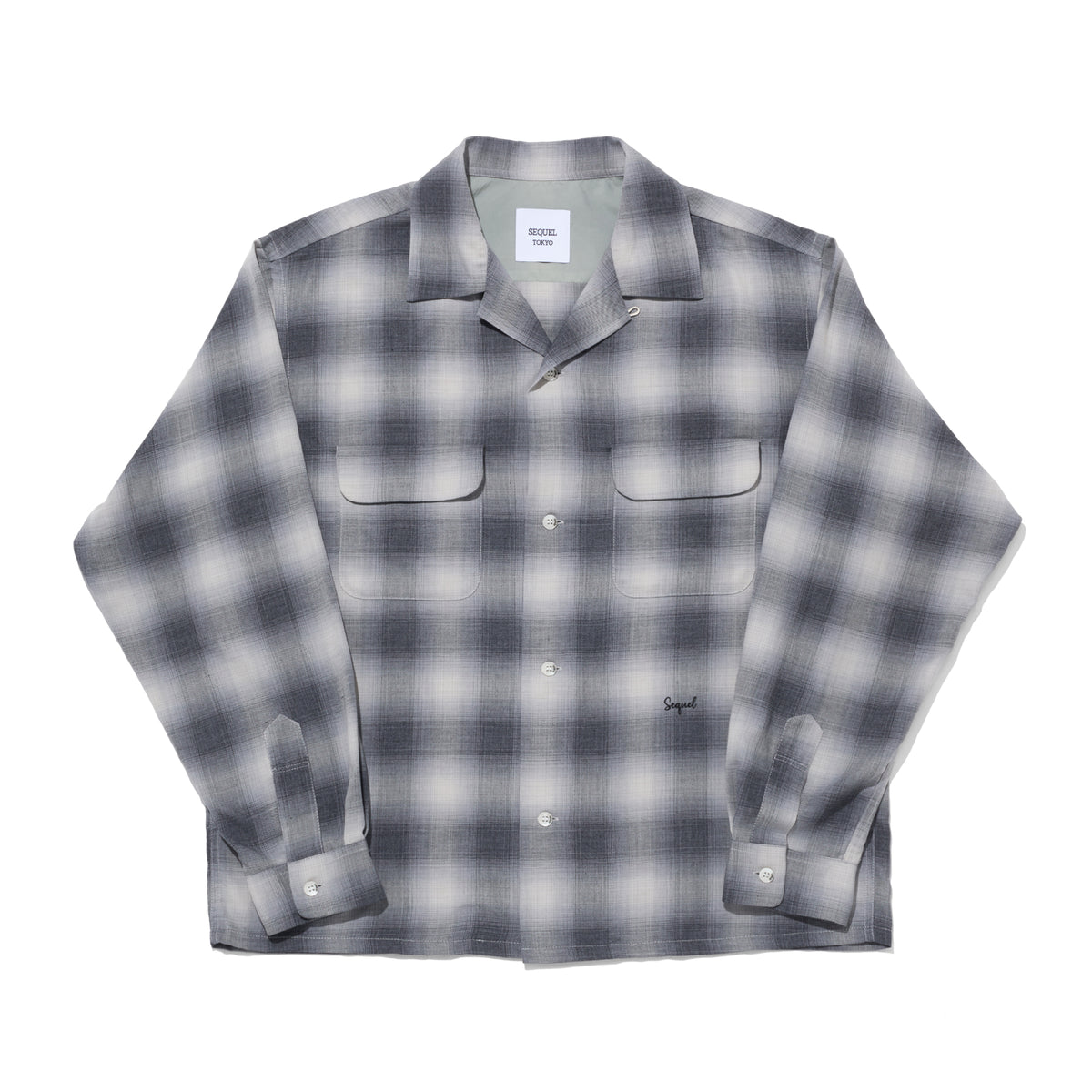 OPEN COLLAR SHIRT