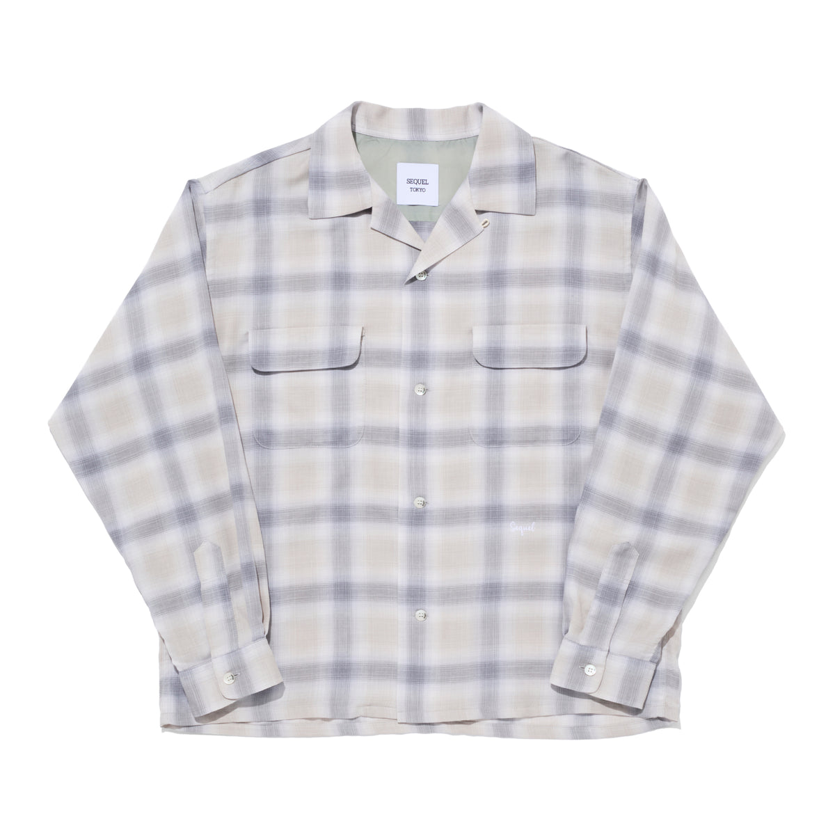 OPEN COLLAR SHIRT