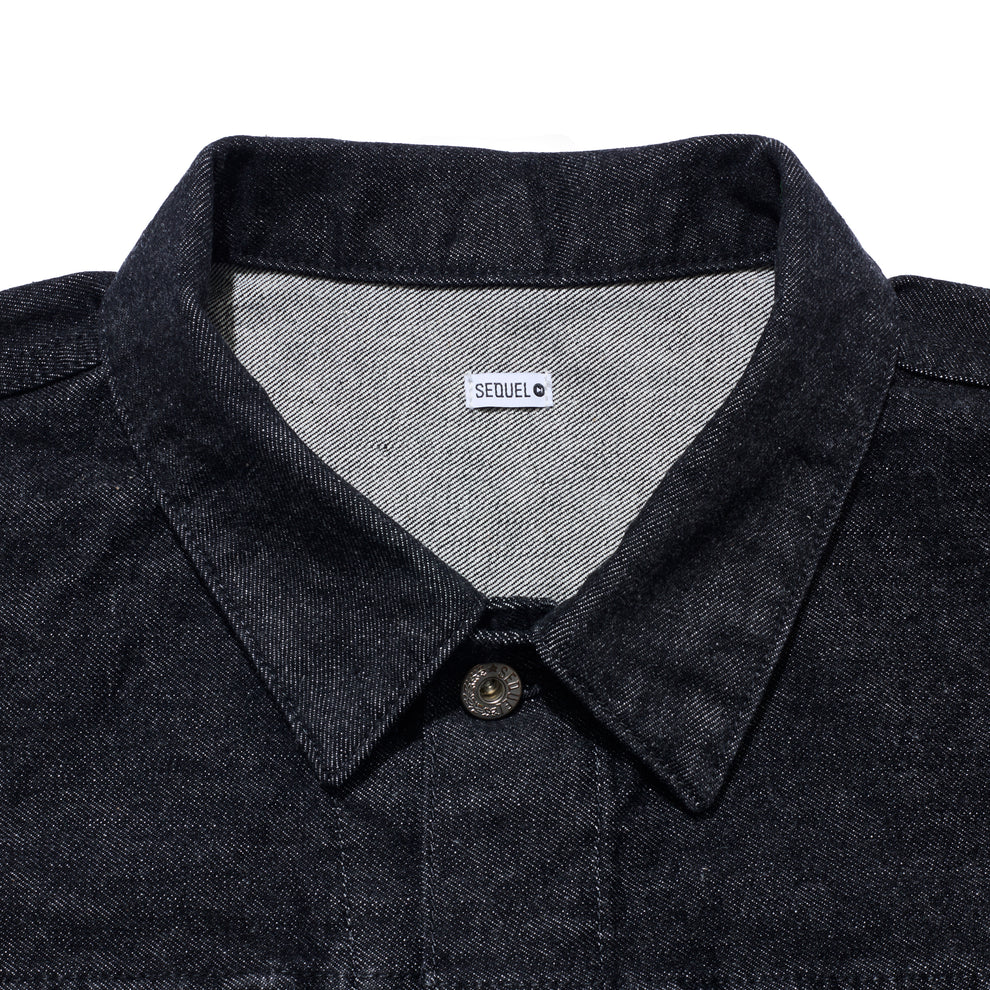 FRAGMENT × SEQUEL ONE WASHED DENIM JACKET