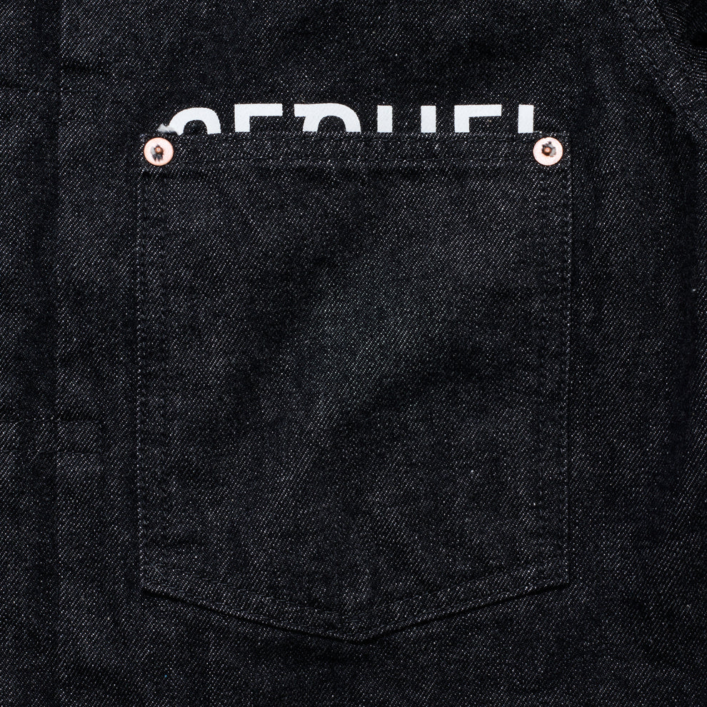 FRAGMENT × SEQUEL ONE WASHED DENIM JACKET
