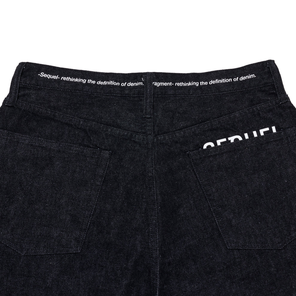 FRAGMENT × SEQUEL ONE WASHED DENIM PANTS