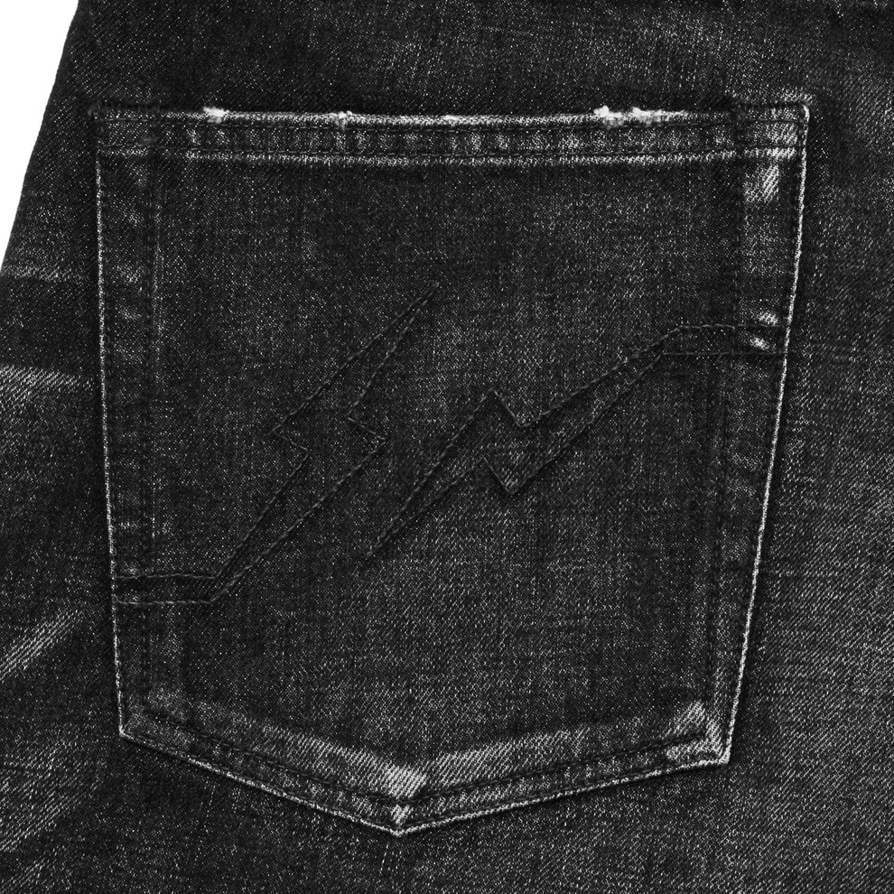 "FRAGMENT × SEQUEL" DAMAGE DENIM PANTS