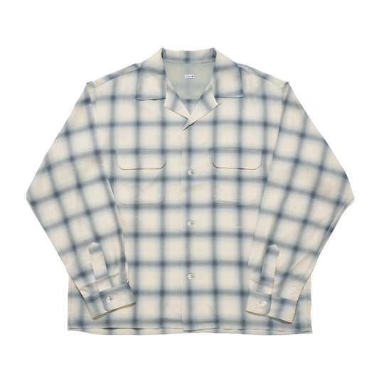 OMBRE CHECK LONG SLEEVE SHIRT