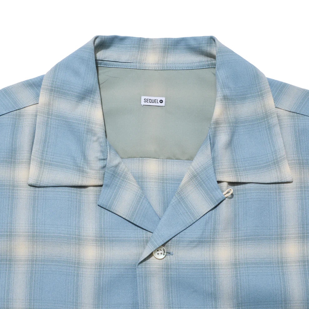OMBRE CHECK LONG SLEEVE SHIRT