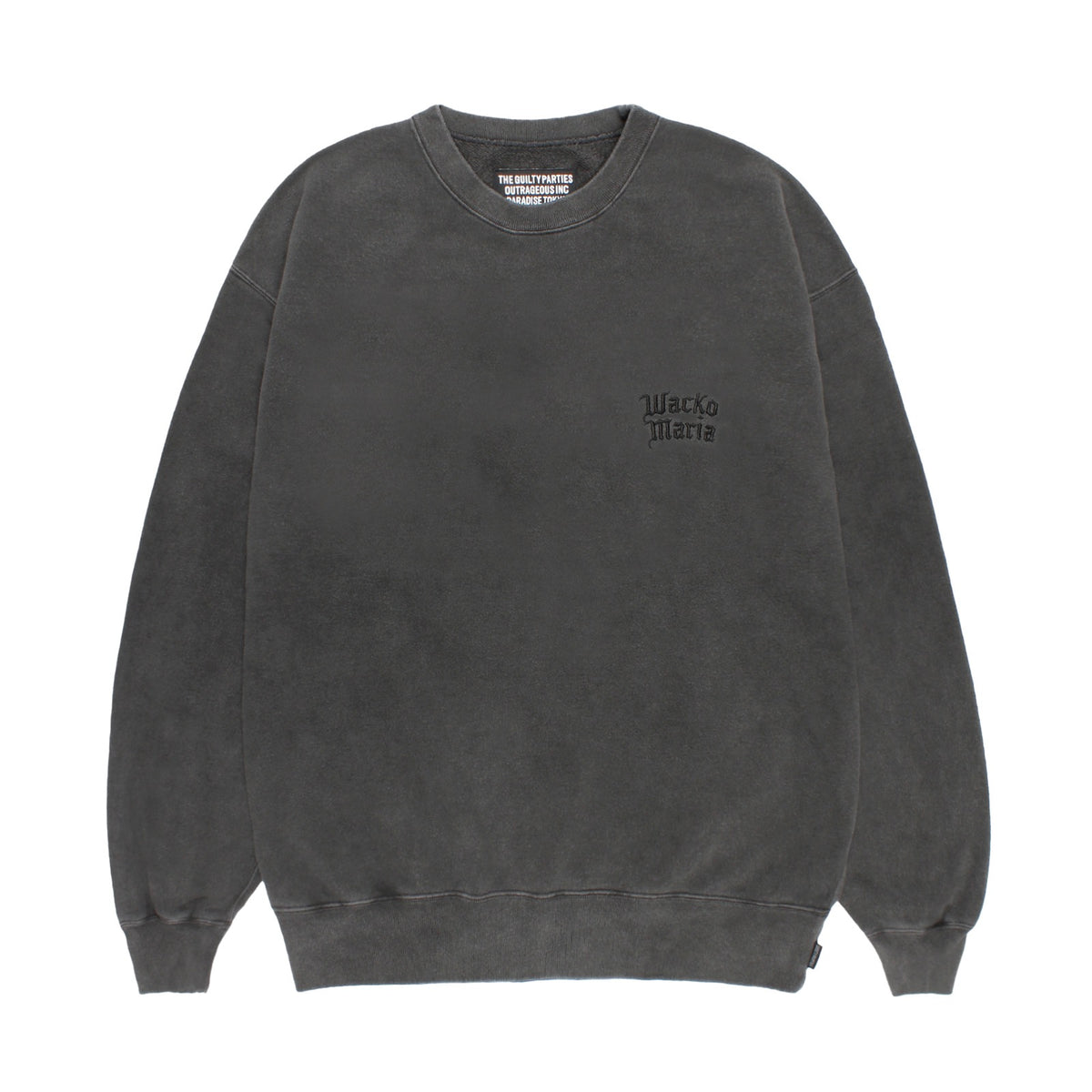 WASHED MIDDLE WEIGHT CREW NECK SWEAT SHIRT ( TYPE-2 )