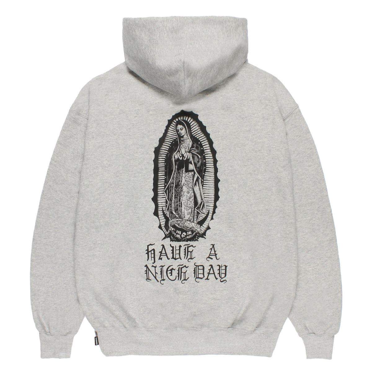 WASHED MIDDLE WEIGHT FULL ZIP HOODED SWEAT SHIRT