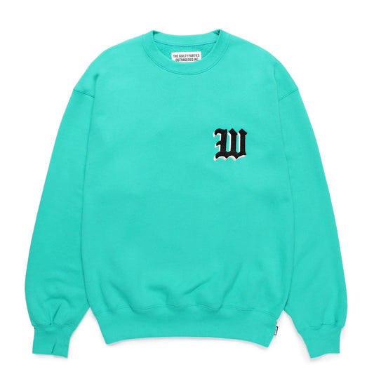 MIDDLE WEIGHT CREW NECK SWEAT SHIRT ( TYPE-1 )