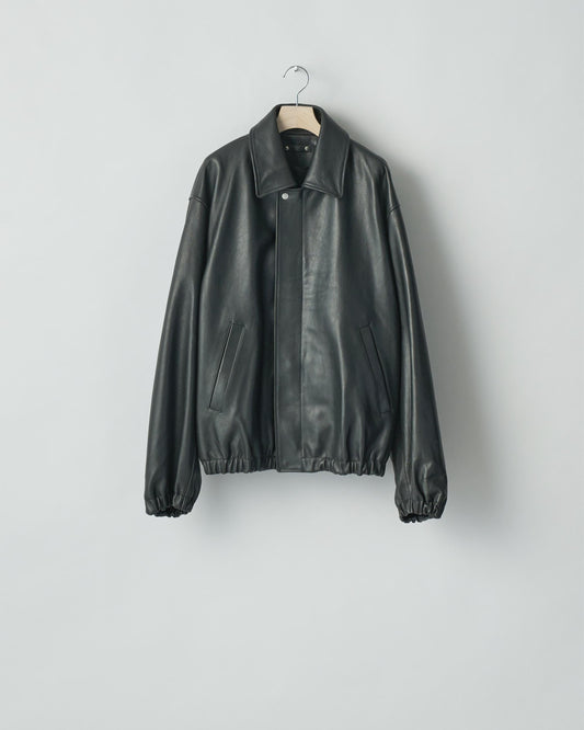 LEATHER ZIP SHORT JACKET