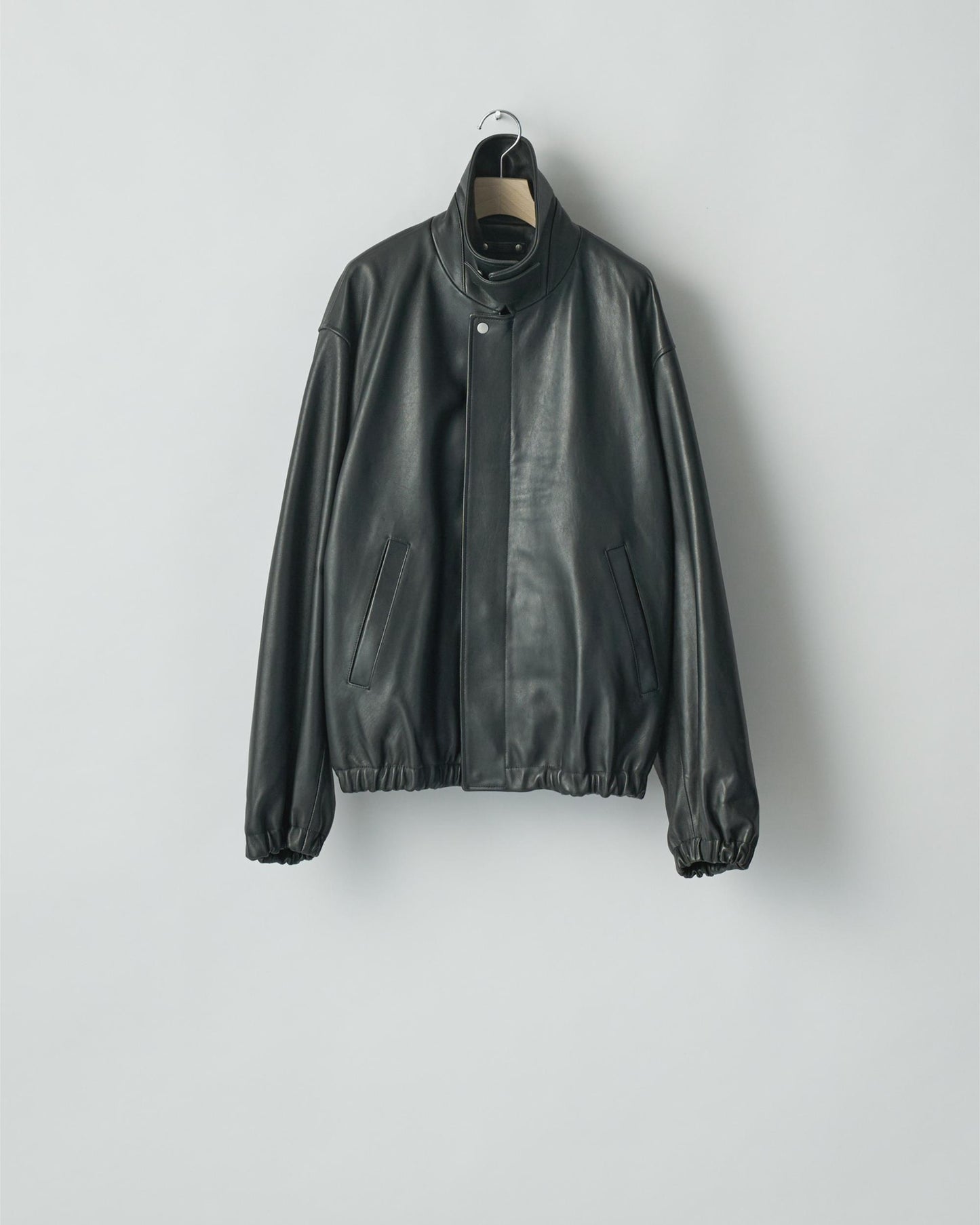 LEATHER ZIP SHORT JACKET