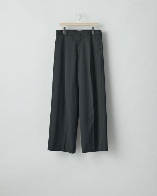 EXTRA WIDE TROUSERS  BLACK