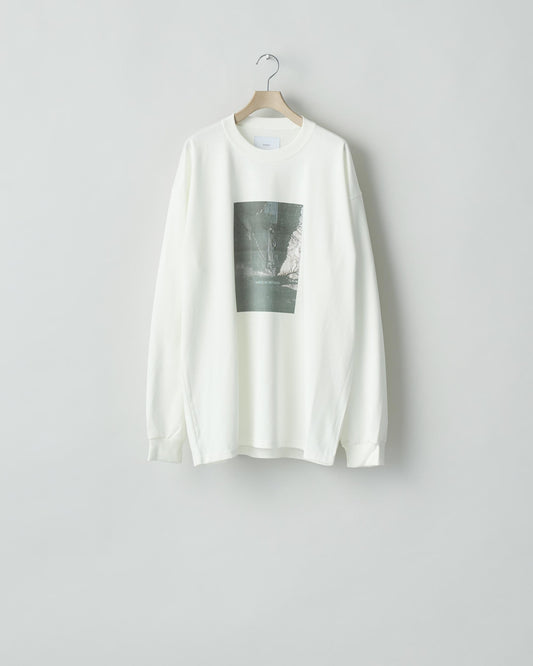OVERSIZED LONG SLEEVE TEE -NUANCE-
