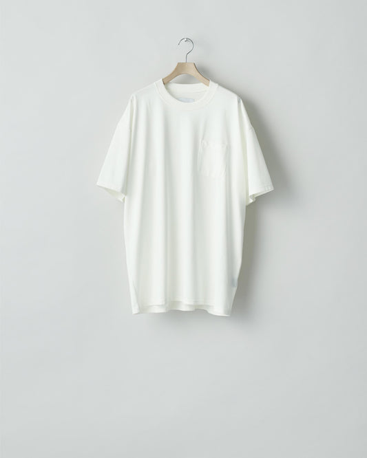 OVERSIZED POCKET TEE  WHITE