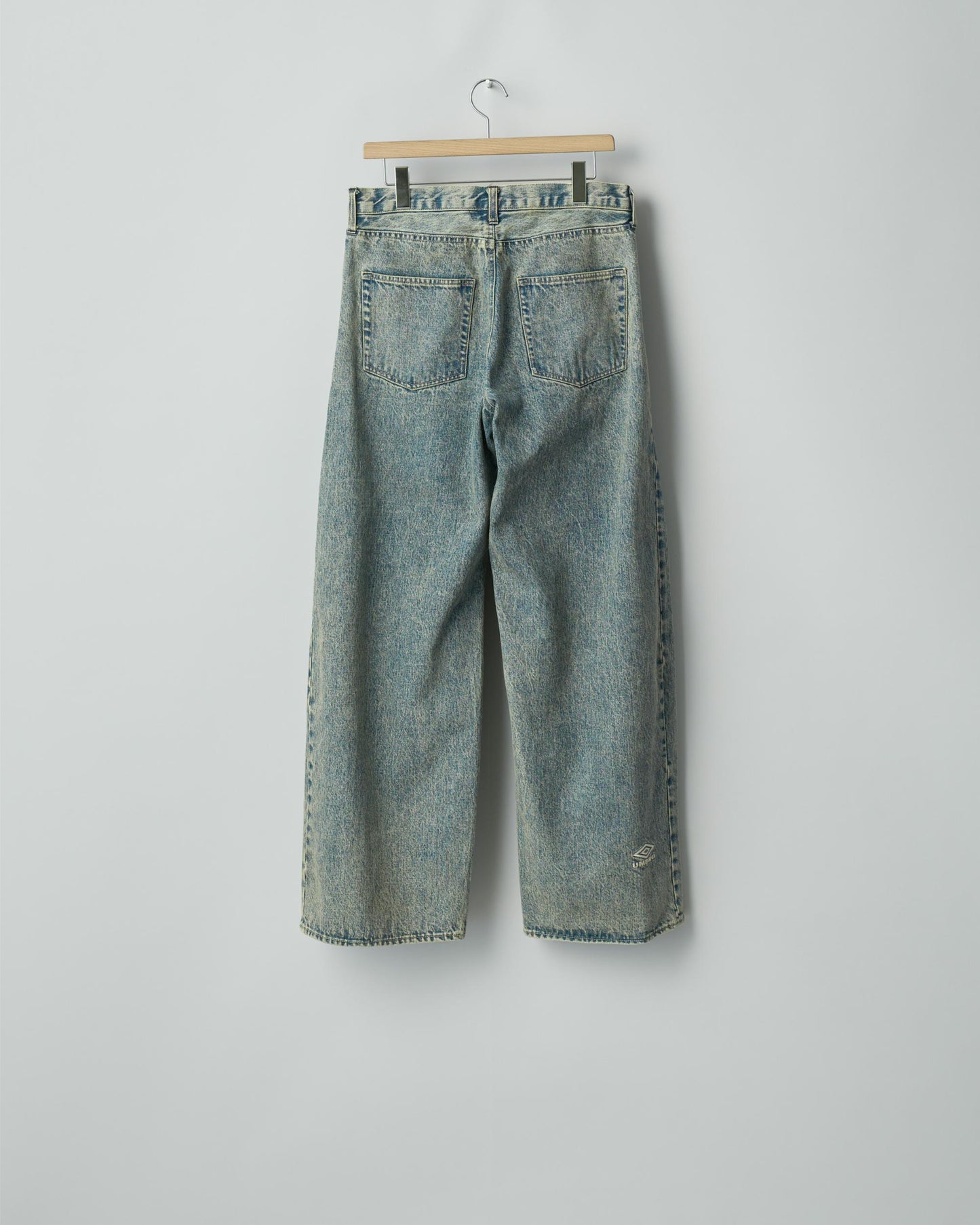 DEFORMATION WIDE DENIM JEANS INDIGO